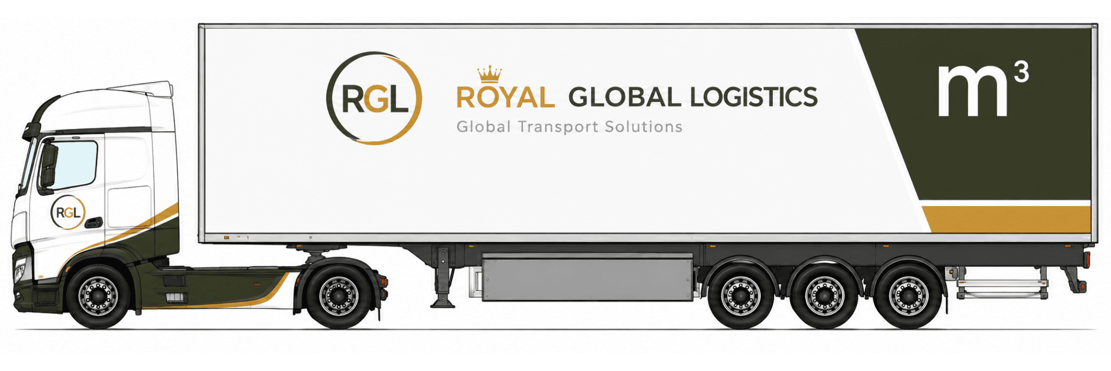 Mega Trailer — Royal Global Logistics fleet