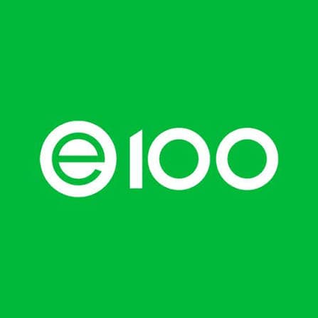 e100 logo